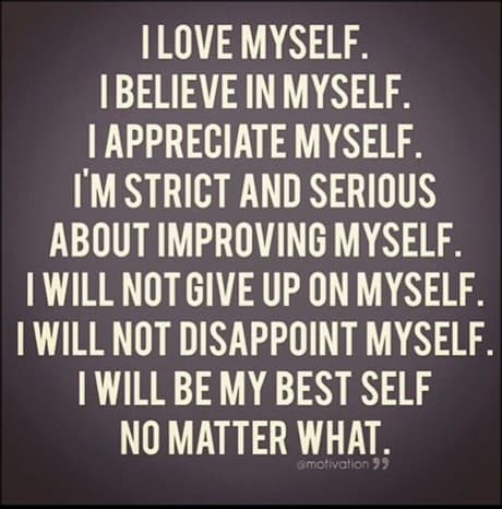 beautiful quote about loving yourself