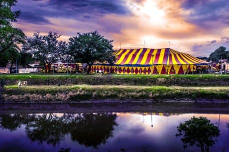 The Circus Beautiful circus tent