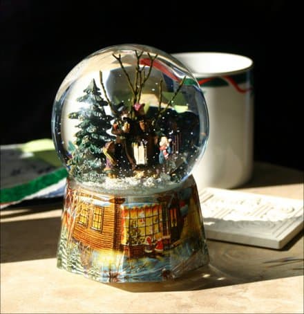 picture of snow globe picture of snow globe