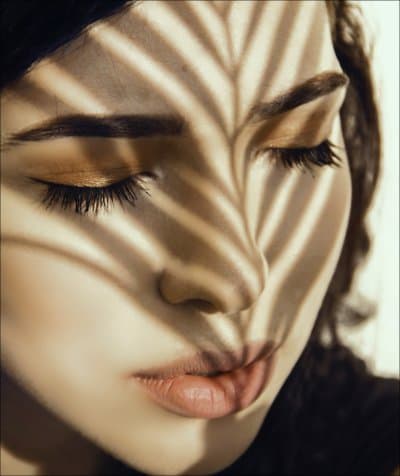 Inspirational Picture face of a woman fill with sadness