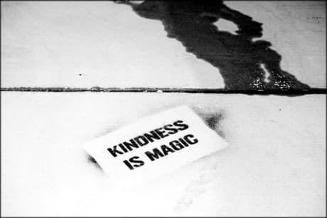 3 words - Kindness is magic