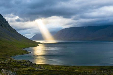 Inspirational Picture ray of sun coming through clouds