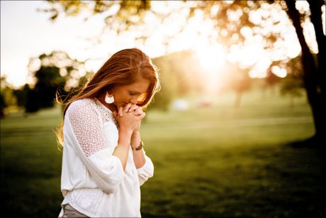 Something to Be Grateful For picture of woman expressing gratitude.