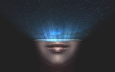 What Will Today Bring Into Your Life a face allowing the mind to expand to embrace the possibilities of success - who you were born to be