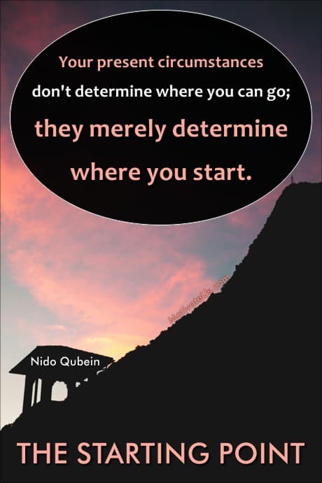 starting point