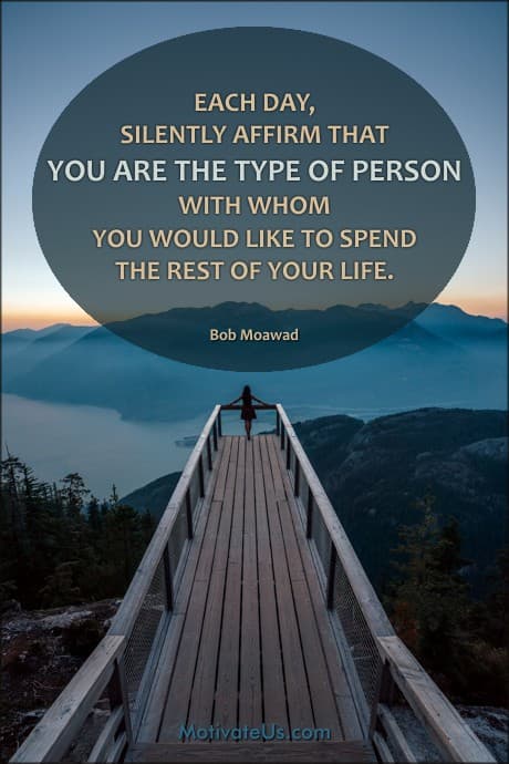 person at the end of the dock